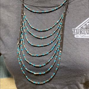 Blazin Roxx necklace and earring set